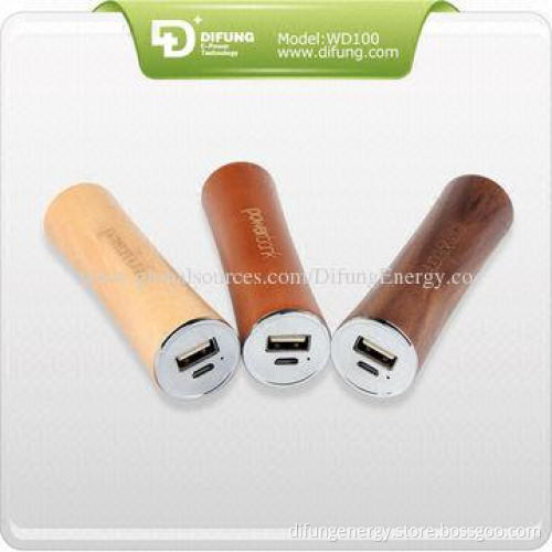 Portable Mobile Phone Chargers, 2014 Innovative Friendly Wood Stick Style